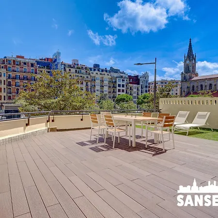 Apartamentos Gran Via By Sanse Holidays San Sebastian Exterior photo
